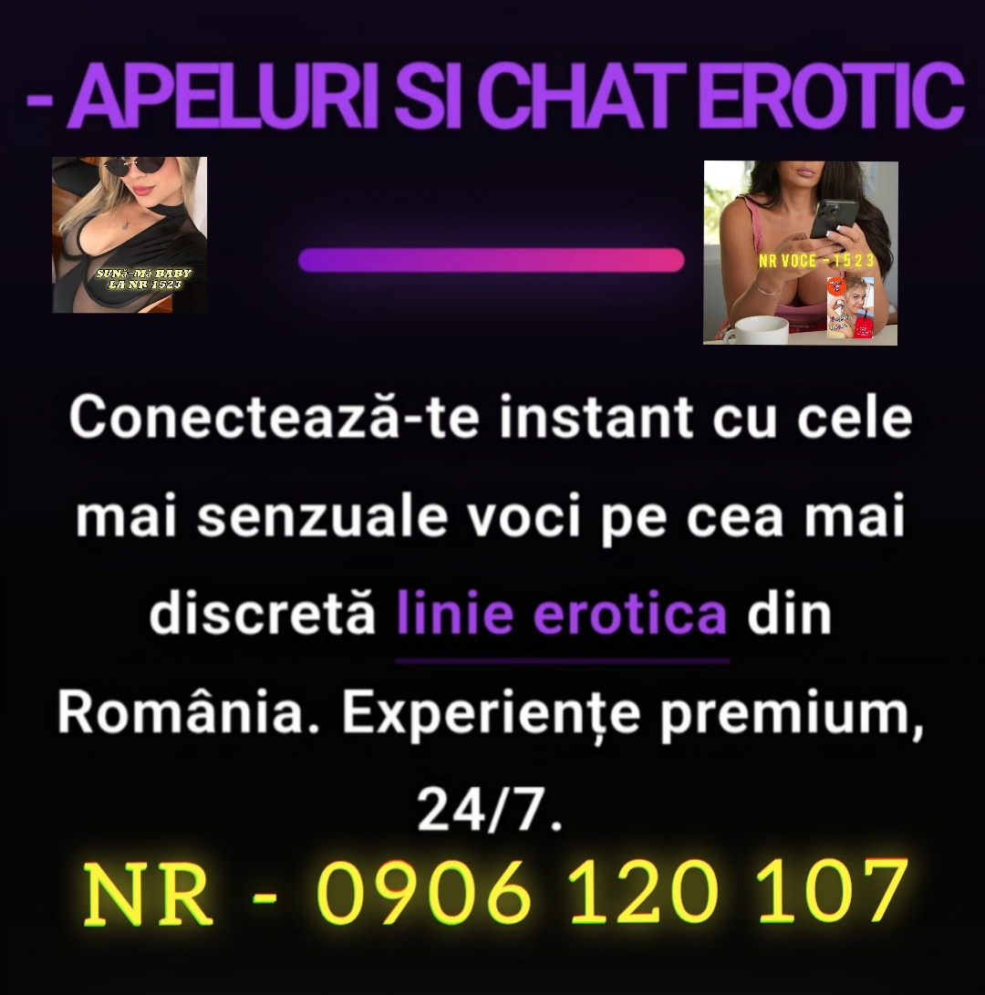Escorta Oras: Deziree. Net - Escorta Telefon: 0906120107 - Servicii Escorta : Deziree. net, NE GĂSEȘTI PE GOOGLE . . . . . . AI DE UNDE ALEGE. . . . CELE MAI NOI ESCORTE -SATISFACTIE GARANTATĂ- PREȚURI REALE oferă clipe magice tuturor doritorilor de sex . Fetele drăguțele, puștoaice si doamne mature abia așteaptă să-ți împlinească cele mai nebănuite fantezii. Nu ezita , sună la Nr afișat sau lasă SMS la 1523. . . PISICUȚELE. . . CEA MAI IEFTIN LINIE EROTICĂ GARANTAT-VOCE/ SMS / Nr 1523 /Ai fantezii murdare? Eu le fac reale. . . cu vocea mea. Șoptesc, gem, îți spun exact ce vrei să auzi… și puțin mai mult. Sunt a ta, oricând mă vrei — fierbinte, umedă și nerăbdătoare. . . . Mă găsești non-stop. Pupici Escorta Oras: Deziree. Net - Escorta Telefon: 0906120107 - Servicii Escorta : Deziree. net, NE GĂSEȘTI PE GOOGLE . . . . . . AI DE UNDE ALEGE. . . . CELE MAI NOI ESCORTE -SATISFACTIE GARANTATĂ- PREȚURI REALE oferă clipe magice tuturor doritorilor de sex . Fetele drăguțele, puștoaice si doamne mature abia așteaptă să-ți împlinească cele mai nebănuite fantezii. Nu ezita , sună la Nr afișat sau lasă SMS la 1523. . . PISICUȚELE. . . CEA MAI IEFTIN LINIE EROTICĂ GARANTAT-VOCE/ SMS / Nr 1523 /Ai fantezii murdare? Eu le fac reale. . . cu vocea mea. Șoptesc, gem, îți spun exact ce vrei să auzi… și puțin mai mult. Sunt a ta, oricând mă vrei — fierbinte, umedă și nerăbdătoare. . . . Mă găsești non-stop. Pupici