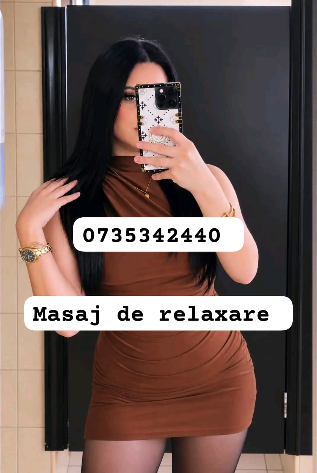 Escorta Sex - Top escorta bruneta titrata, cu experienta, o fire placuta, calma si rabdatoare ofer companie, masaj de relaxare si terapeutic in conditii de lux.  Detalii la telefon.  - Telefon: 0735342440 